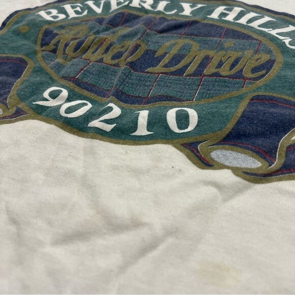 Vintage 90’s Beverly Hills Rodeo Drive 90210 Single Stich T Shirt Size XL sleep - Picture 3 of 8
